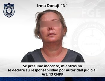 Irma Donají "N" fue procesada