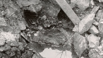 El hombre-pozo se descubrió por