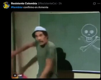 Cómo se sintió el temblor