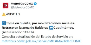 Avance en tiempo real de