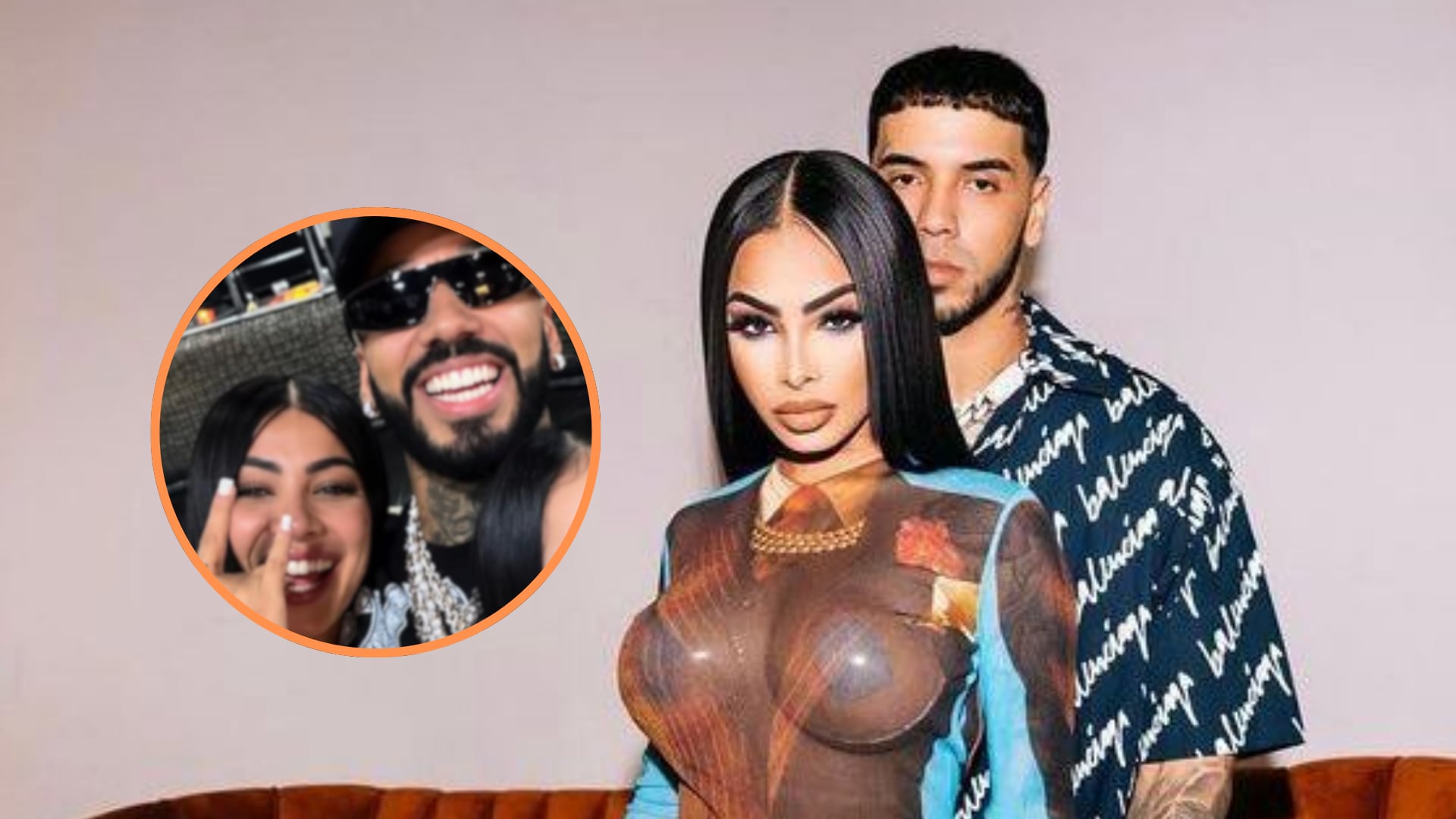 Yailin y Anuel AA volvieron a aparecer juntos en República Dominicana - crédito @yailinlamasviral / Instagram