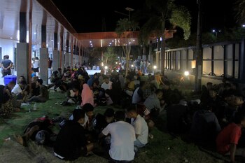 Las familias de las víctimas