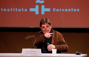 Luis García Montero, en una