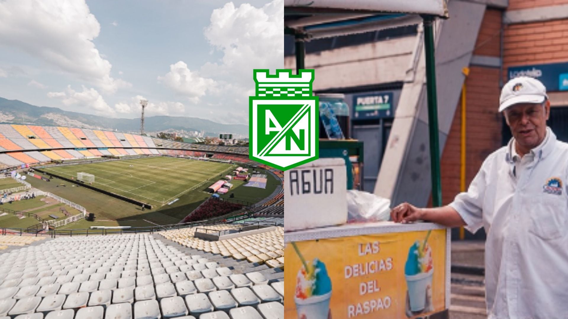 Atlético Nacional no podrá tener público en el estadio Atanasio Girardot para el partido ante Deportivo Cali, pero invitó a sus hinchas a apoyar el comercio al rededor del estadio - crédito @nacionaloficial/Instagram