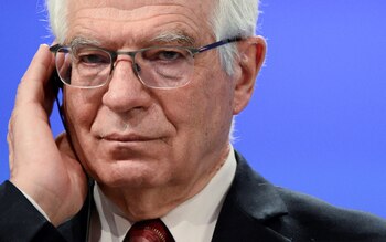 Josep Borrell, en una