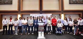 En conferencia de prensa, Tere