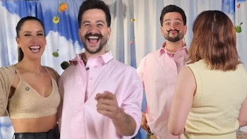 María Pía Copello se reencontró con Camilo.