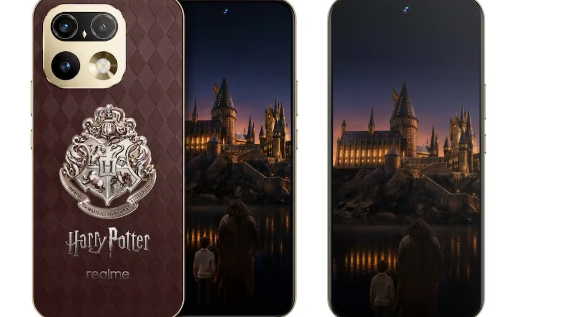 Así luce el realme 16 Pro 5G Edición Harry Potter.
(realme)