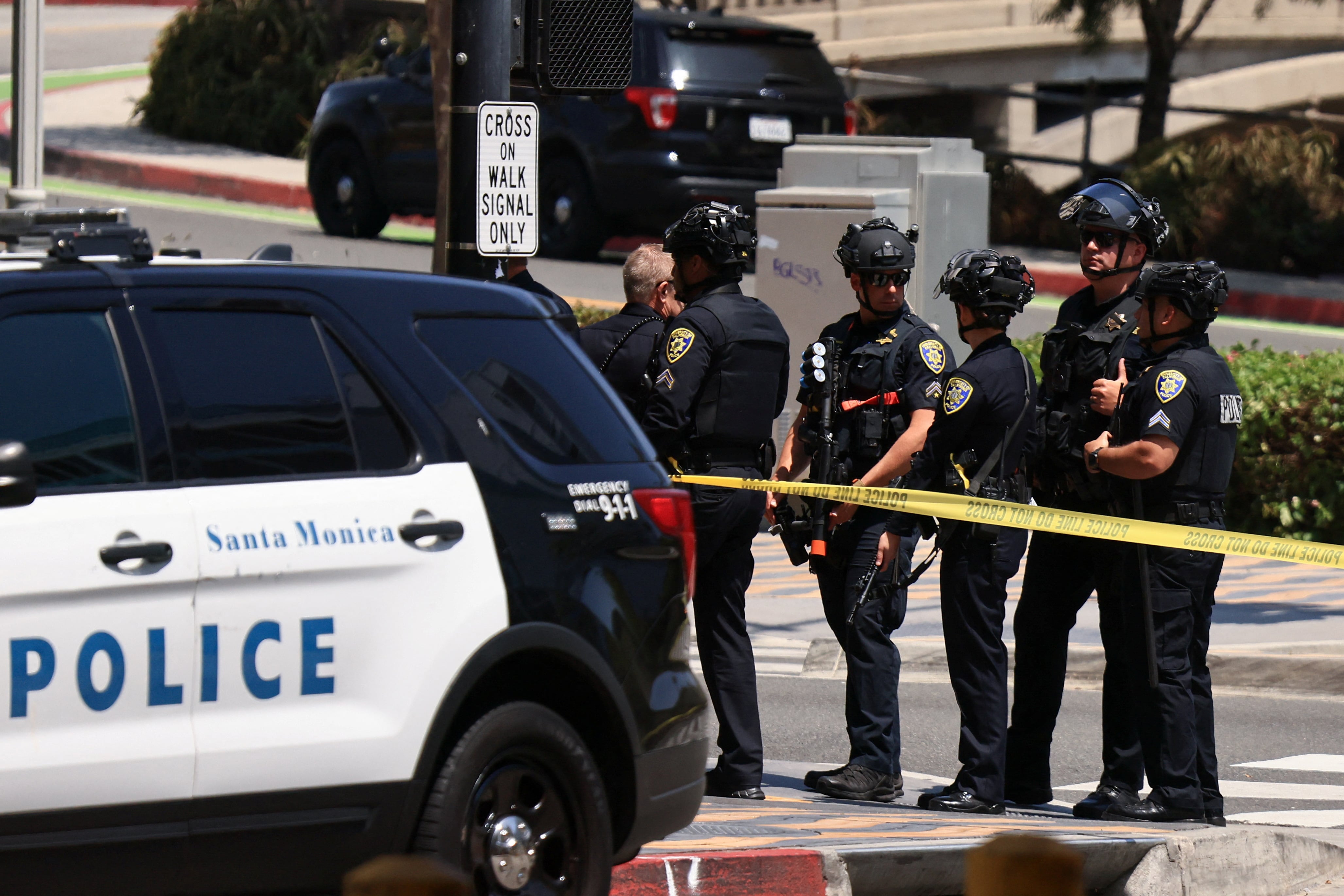 La falta de personal médico en la cárcel de la Calle 77 obliga al LAPD a trasladar a parte de los detenidos a Van Nuys o al centro de Los Ángeles (REUTERS/David Swanson)