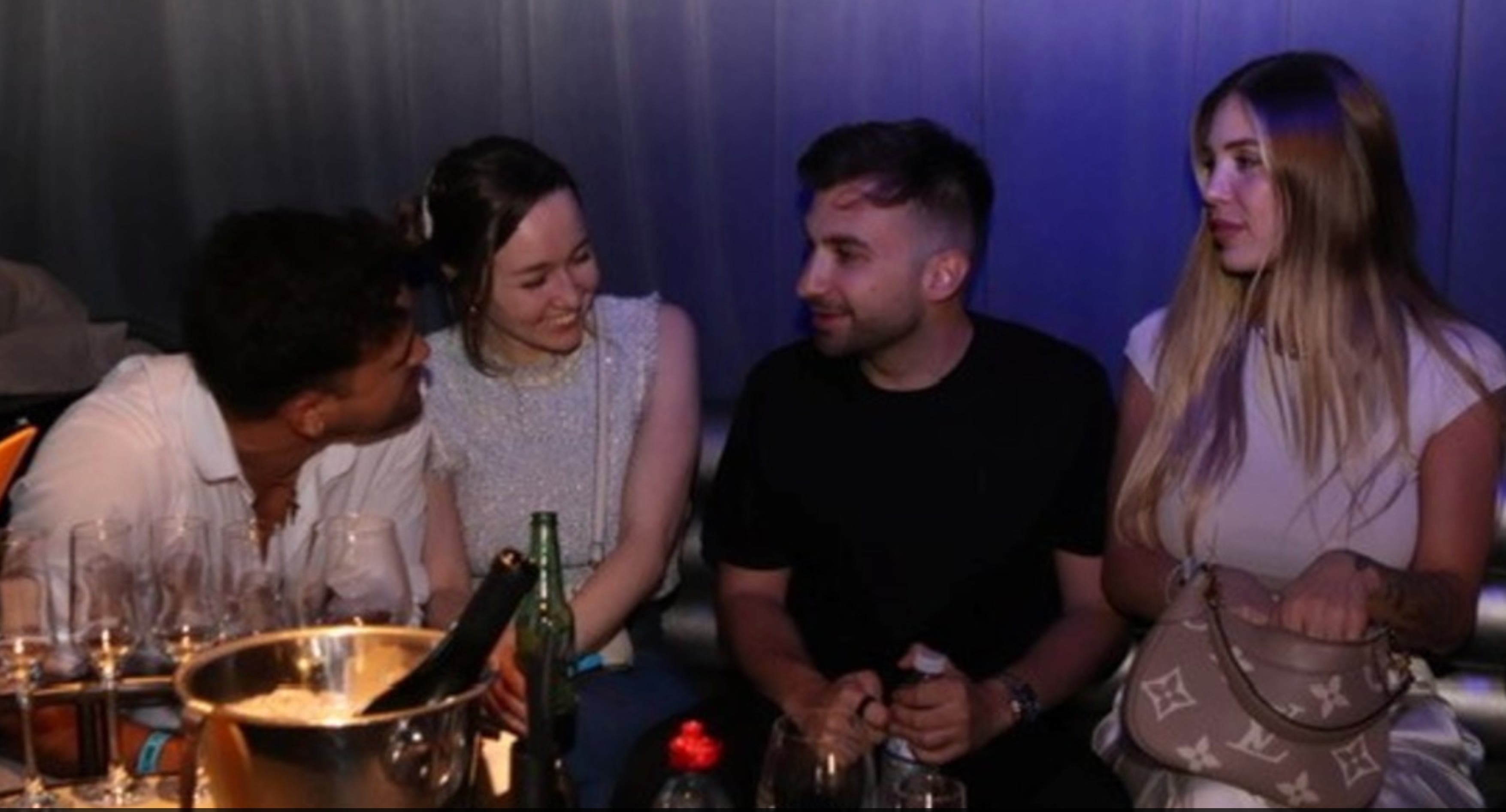 El afterparty del Tech Forum, del que participó Novelli y Romina Malaspina, DJ del evento