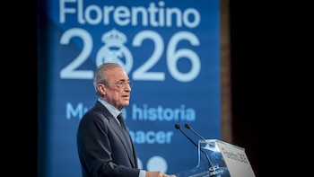 AMP. Florentino Pérez carga contra Enrique Riquelme: "Son los mismos de la etapa más siniestra, la de Calderón"