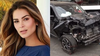 Laura Spoya se quedó dormida