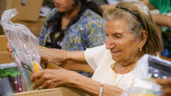 Mujer de 91 años se