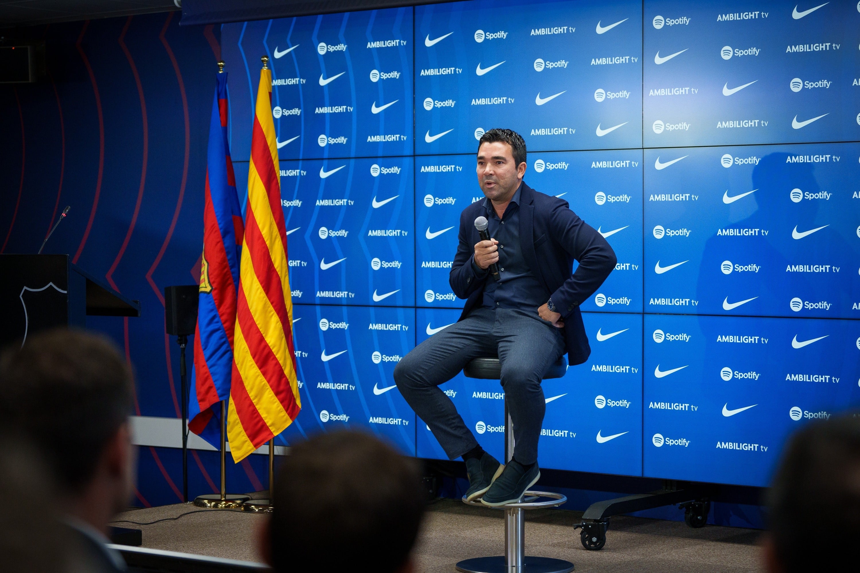 Deco, el director deportivo del Barcelona, compartió detalles del interés del club por Lautaro Martínez (FCB)