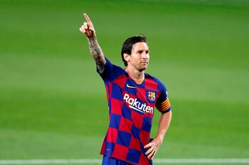 Messi marcó de penal en