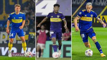 Esteban Rolón, Cristian Medina y