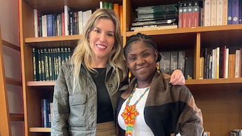 Hermana de Armando Benedetti, Angela