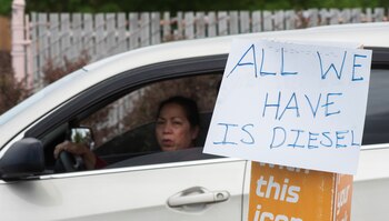 "Solo tenemos diesel" (Reuters)