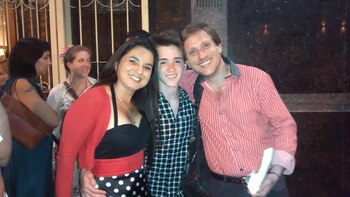 Rebeca y Mariano se conocieron