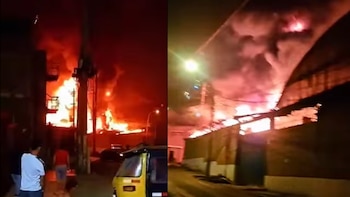 Incendio en SJL: voraz siniestro