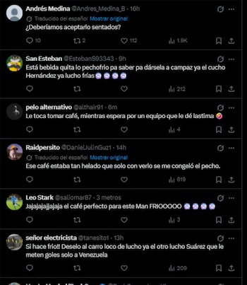 Los comentarios expresando la salida de James, o la falta de actitud del colombiano fueron evidentes tras la publicación de James-crédito X