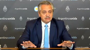 Alberto Fernández aclaró que recién