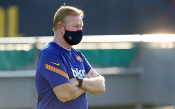 El entrenador holandés Ronald Koeman