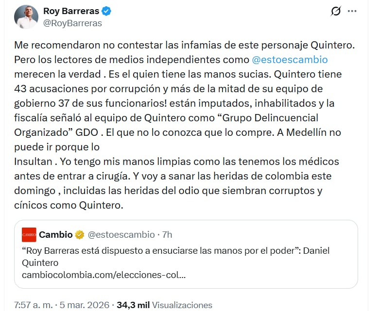 - crédito @RoyBarreras/X
