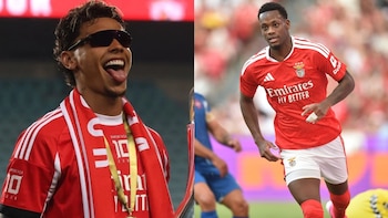 Video | Gol del Benfica, con Richard Ríos en cancha, para clasificar en la Europa League 2026: Jhon Durán debutó