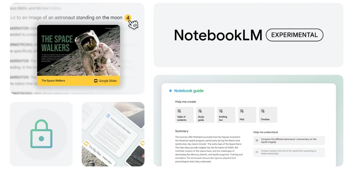 Gemini Notebook también contará con la posibilidad de crear videos de 60 segundos. (Google)