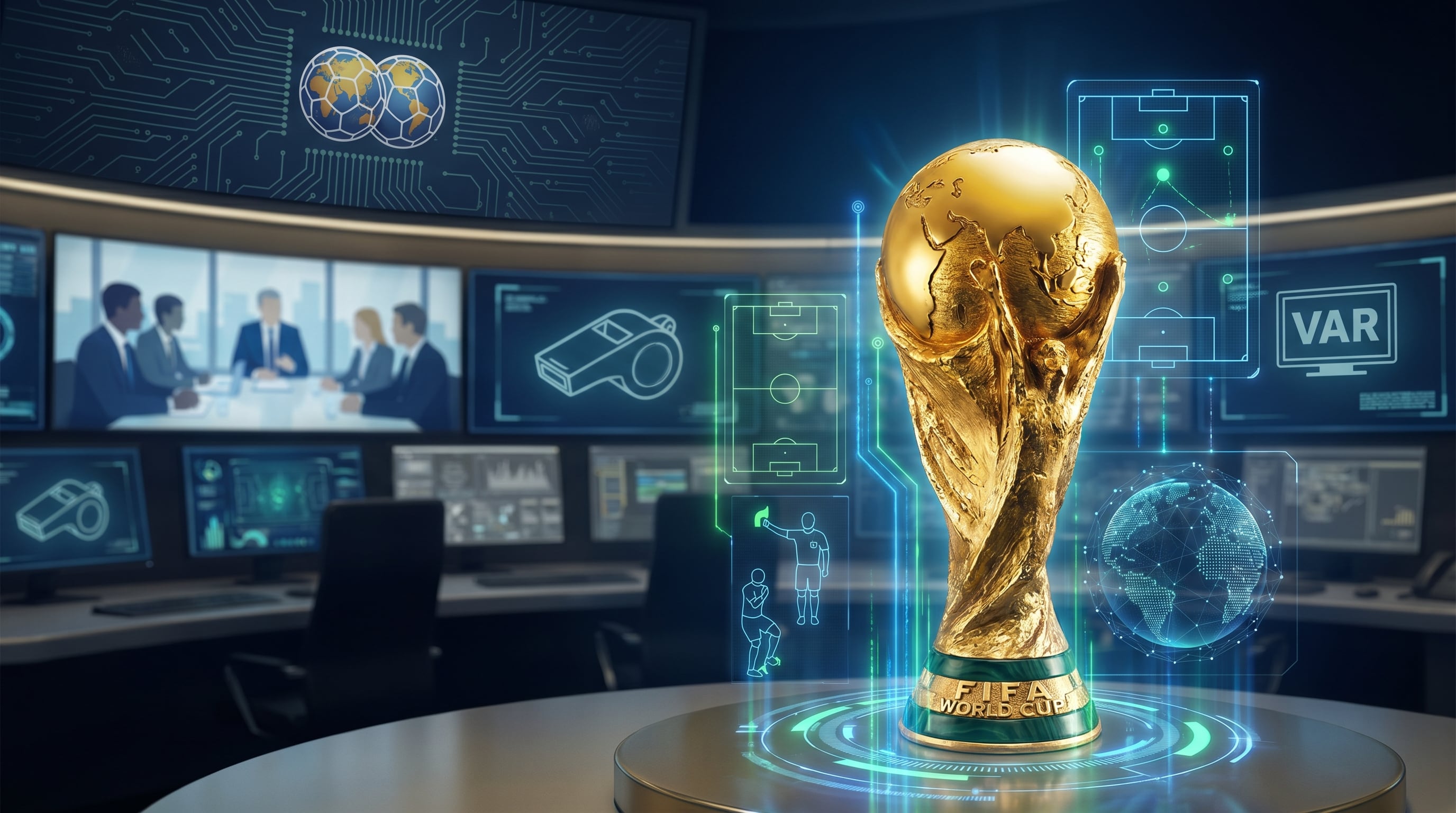 Mundial 2026: el campeonato silencioso que la FIFA comenzó a jugar con los arbitrajes antes del primer silbatazo (Imagen Ilustrativa Infobae)