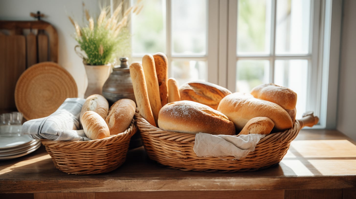 El pan de masa madre integra la lista de alimentos fermentados con potencial probiótico, aunque el horneado puede inactivar microorganismos vivos (Imagen ilustrativa Infobae)