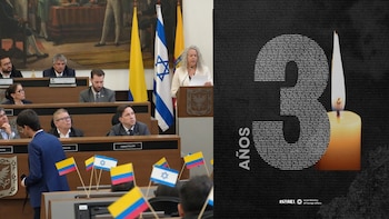 Líderes colombianos recuerdan a las víctimas del grupo terrorista Hamas a tres años del ataque contra Israel el 7 de octubre: “Colombia no es antisemita”