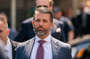 Donald Trump Jr. asiste a