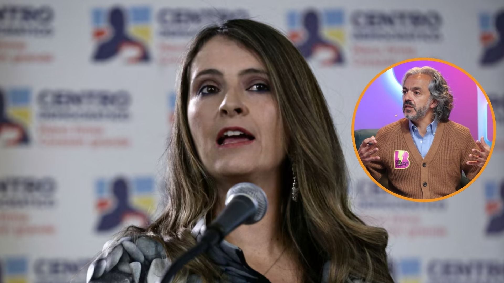 Paloma Valencia habló sobre Juan Daniel Oviedo - crédito Colprensa-@jdoviedoar / Instagram/Montaje Infobae