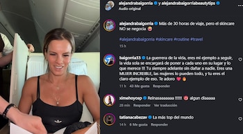 Sergio Baigorria defiende a Alejandra tras cuestionamientos por su relación con Said Palao: “Eres una mujer increíble”. Captura: IG.