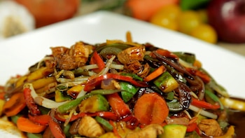 Receta de chop suey de pollo, rápida y fácil