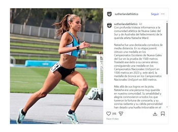 Natasha Ward Atleta Australiana