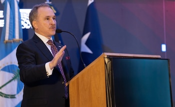 Peter Lamelas disertó en un evento organizado por la Cámara de Comercio de Argentina y Texas.