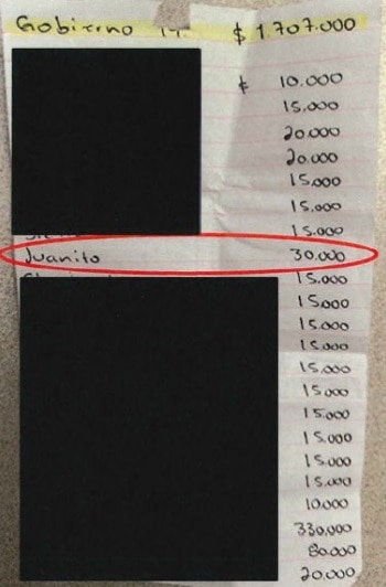 Juan Valenzuela Millán, alias Juantito, recibía 30 mil pesos por parte de Los Chapitos, según EEUU. (Departamento de Justicia de EEUU)