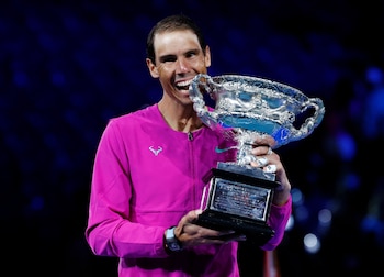 Rafael Nadal se sobrepuso a la pérdida de los dos primeros sets contra el ruso Daniil Medvedev