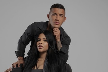 La esposa de Cristian Barrios