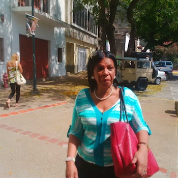 La periodista venezolana Beatriz Rodríguez