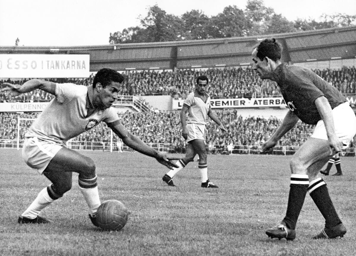 Garrincha, en acción (EFE)