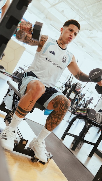 La intimidad del entrenamiento de Argentina tras vencer a Argelia