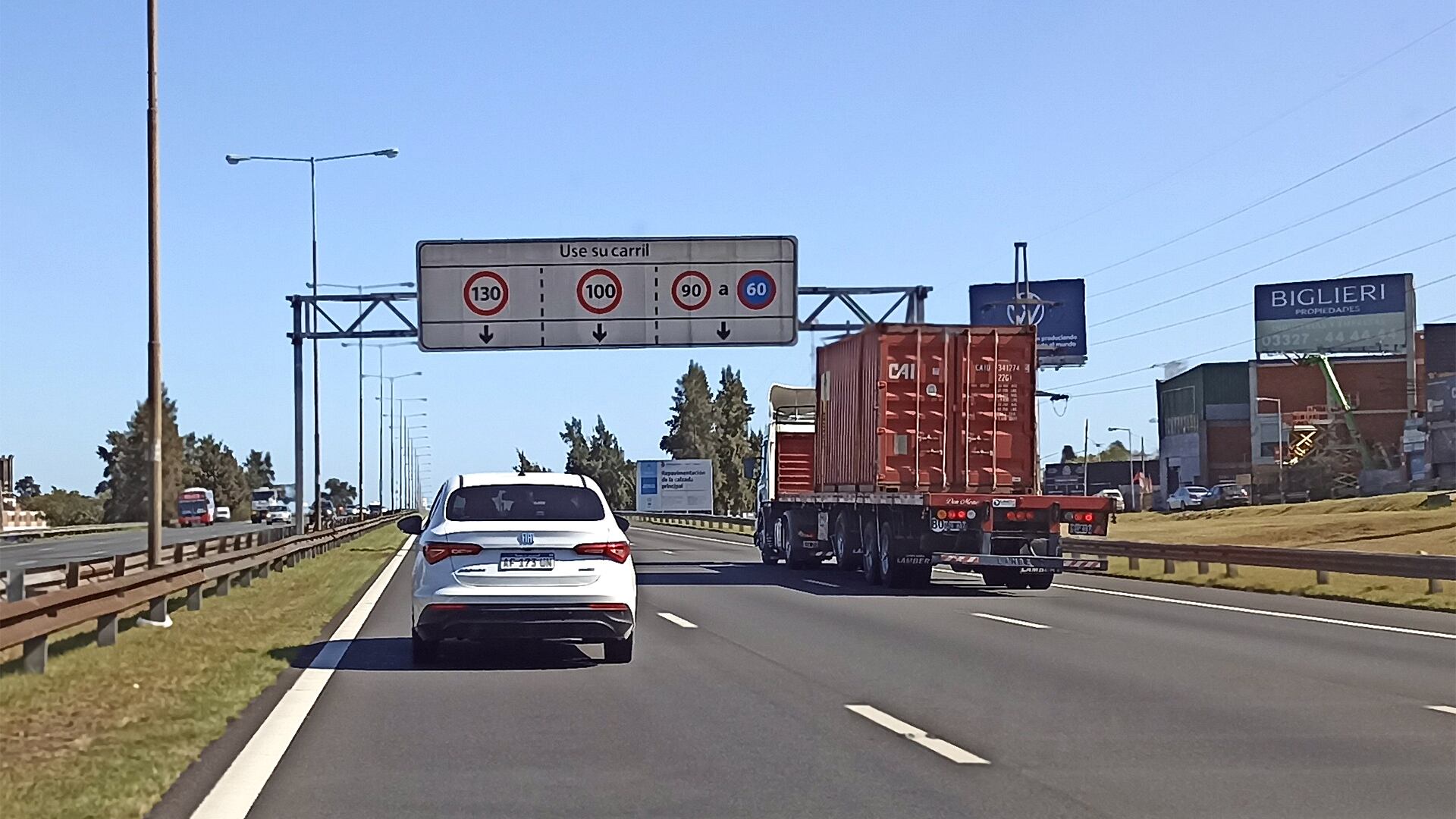 En acceso Oeste ya no se puede circular a 130 km/h y la medida podría trasladarse a Panamericana