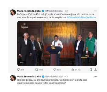 Trino de María Fernanda Cabal