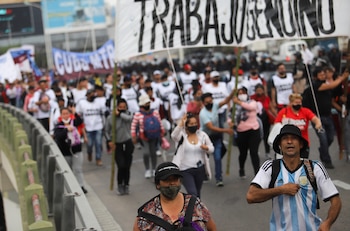 Marcha de los movimientos sociales
