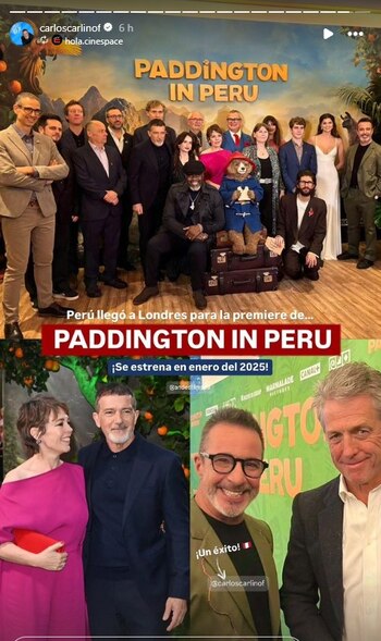 Carlos Carlín brilla en estreno