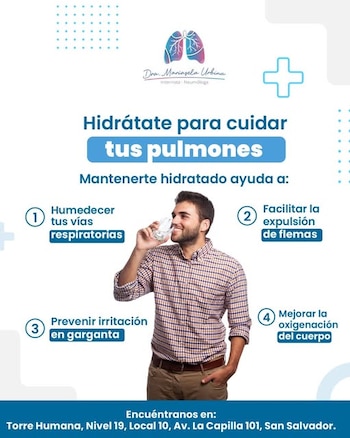 La salud pulmonar también depende